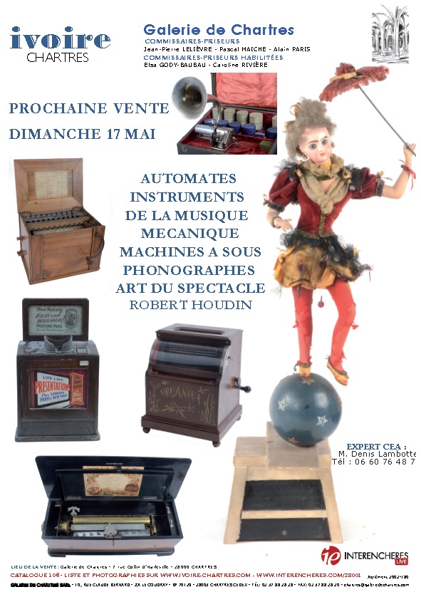 Chartres VENTE DU 17 MAI 2020 REPORTEE FIN SEPTEMBRE DEBUT OCTOBRE Chartres VENTE DU 17 MAI 2020 REPORTEE FIN SEPTEMBRE DEBUT OCTOBRE